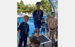 Gaspard 1er et Marius 2ème sur 25 Dos