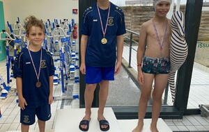 Gaspard 1er - Marius 3ème sur 100 4Nages