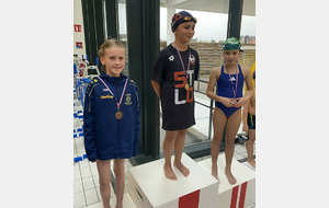 Apolline 3ème sur 100 4Nages