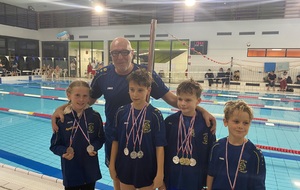 2 Médailles d'OR - 6 Médailles d'Argent - 3 Médailles de Bronze - BRAVO