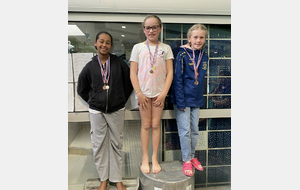 Podium U10 et U11 du 100 Papillon