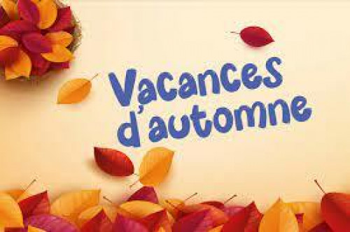 Vacances d'Automne 1ère Semaine